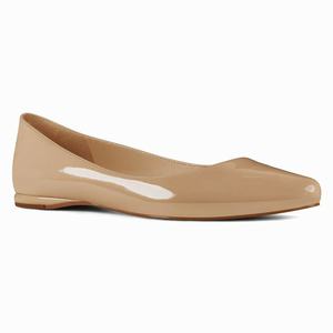 Nine West Speakup Almond Toe Ballerina Schoenen LichtBruin Nederland | XIW-760824